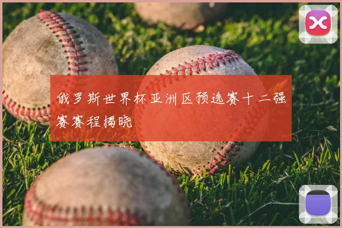 俄罗斯世界杯亚洲区预选赛十二强赛赛程揭晓