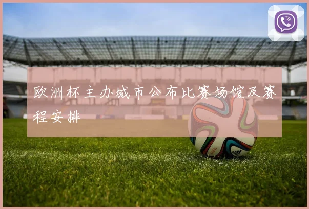 欧洲杯主办城市公布比赛场馆及赛程安排