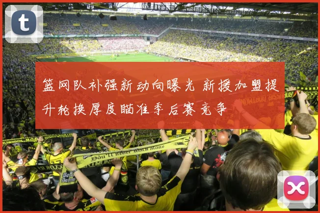 篮网队补强新动向曝光 新援加盟提升轮换厚度瞄准季后赛竞争